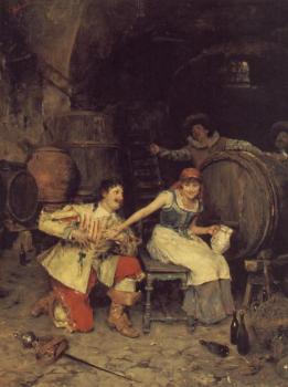 費德裡科 安德烈奧蒂 Flirtation in the Wine Cellar